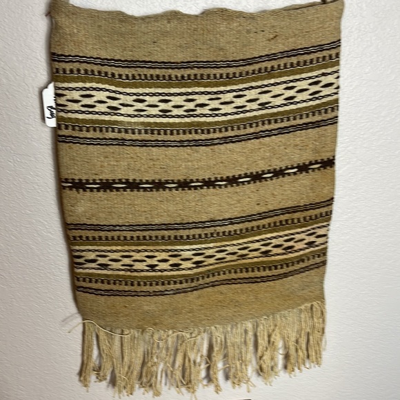 Vintage Handmade Striped Woven Tapestry New Mexico Bag Cross Body - Picture 10 of 10